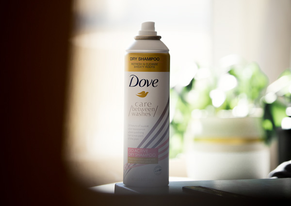 dove dry shampoo