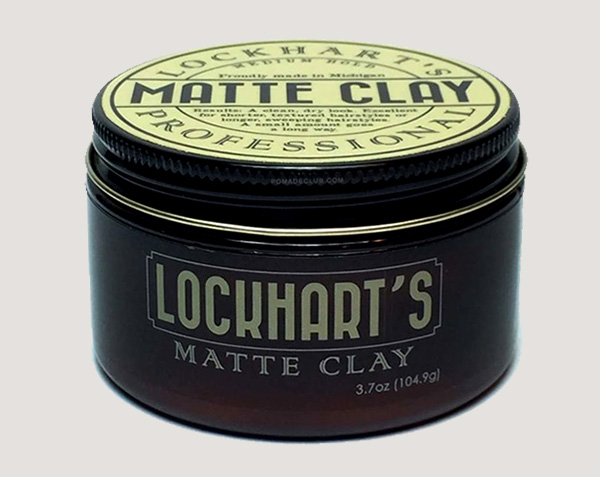 lockharts matte clay men hair products