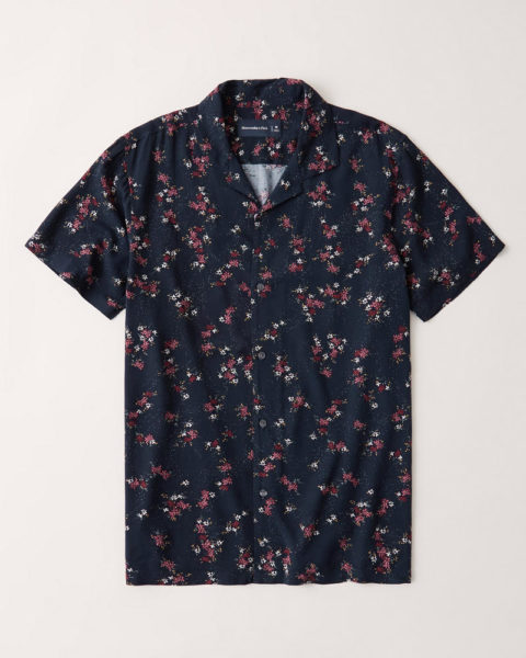 abercrombie button up shirt spring casual capsule