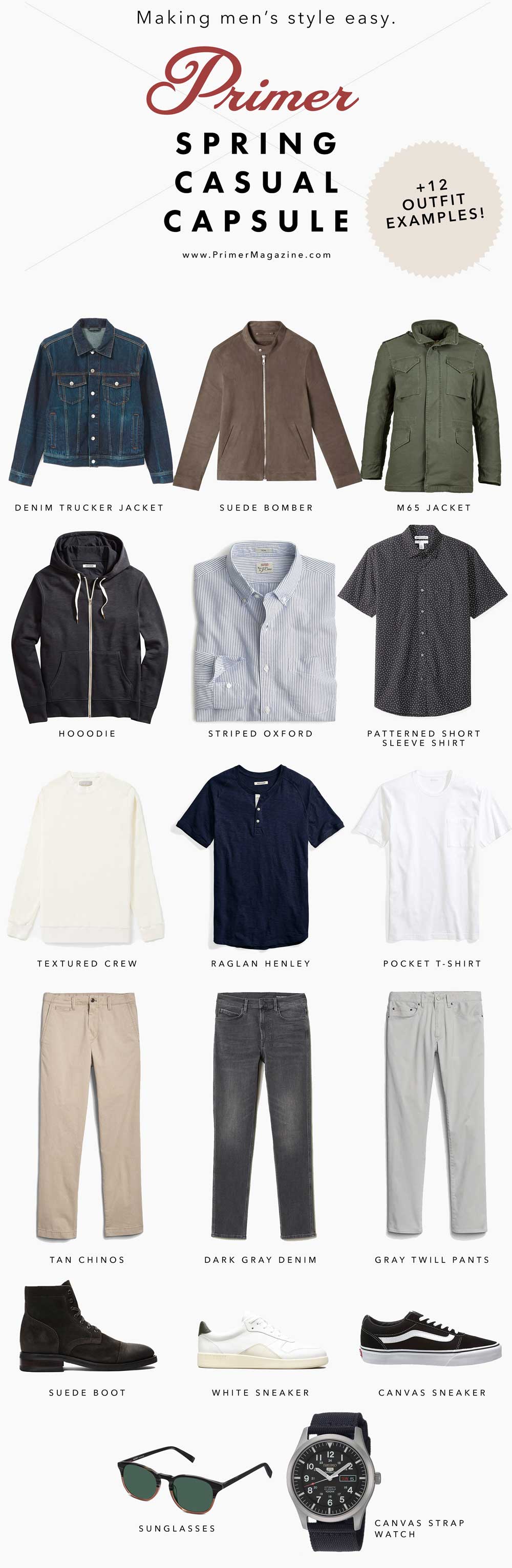 spring 2023 capsule wardrobe {minimalist • sporty • casual}