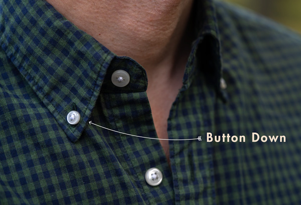 A button down shirt