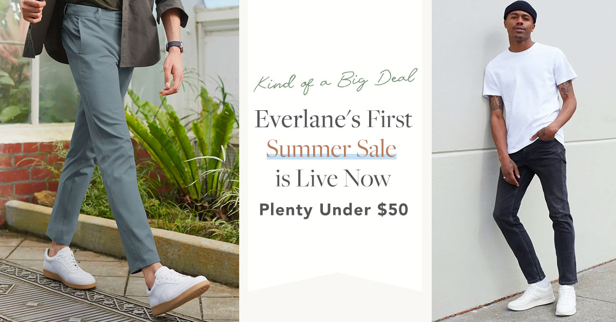 Everlane’s First Summer Sale is Live Now, Plenty Under $50