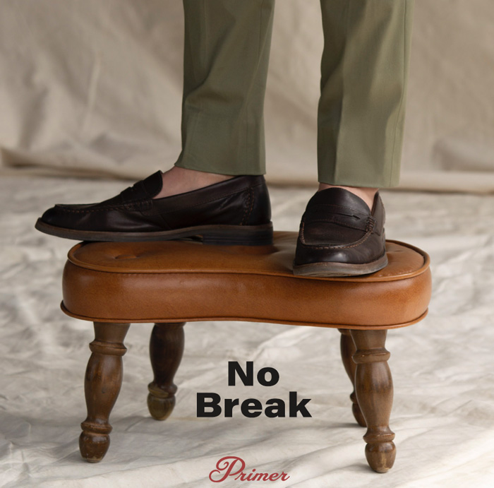 no break pant hem