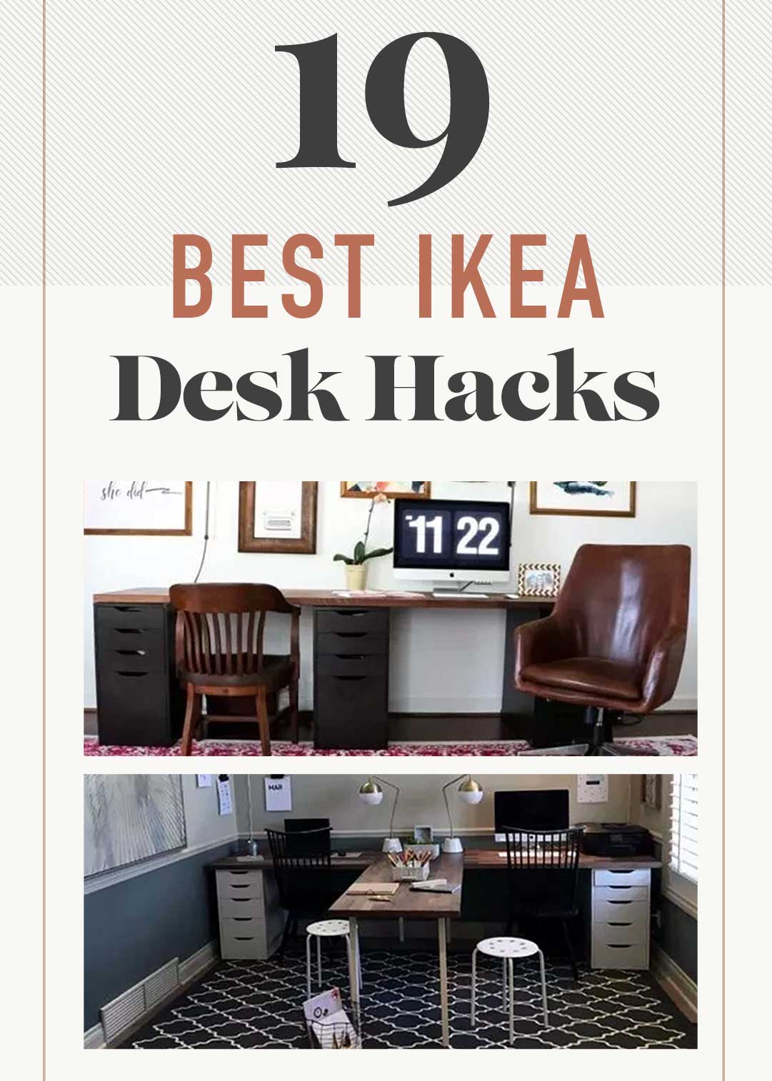 19 melhores Hacks de mesa IKEA
