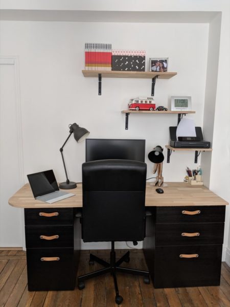 industrial ikea desk hack