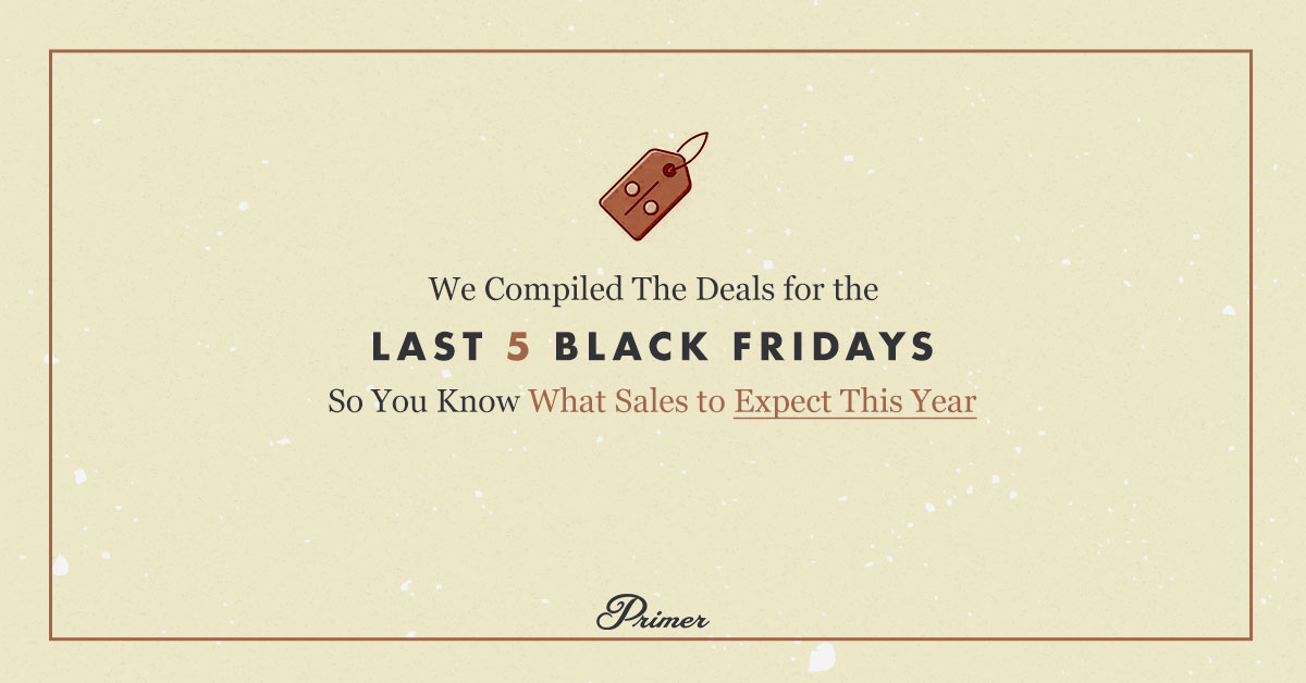 black friday deals compiled