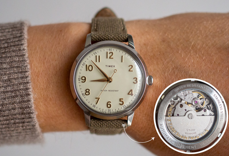 Timex x Todd Snyder watch automatic