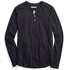 black henley shirt for men from goodthreads