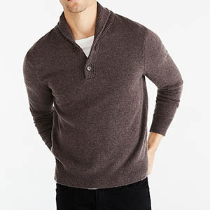 mens shawl collar sweater from jcrew