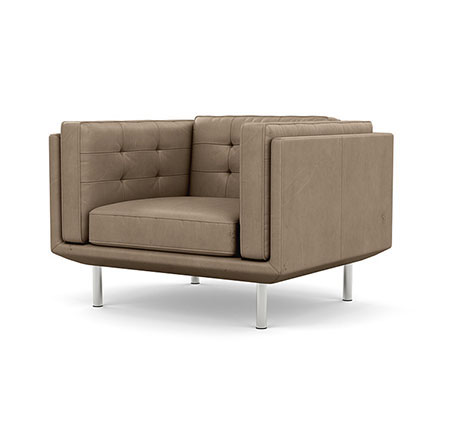 plateau style living room chair from EQ3