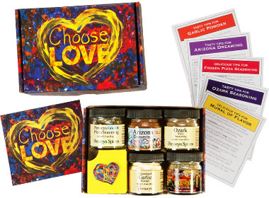 gourmet spices gift box from penzys
