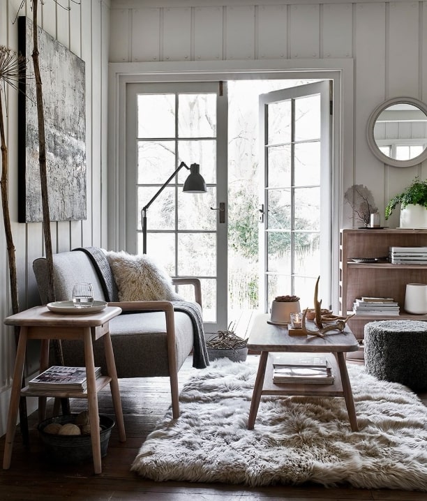 nordic style interior decor living room