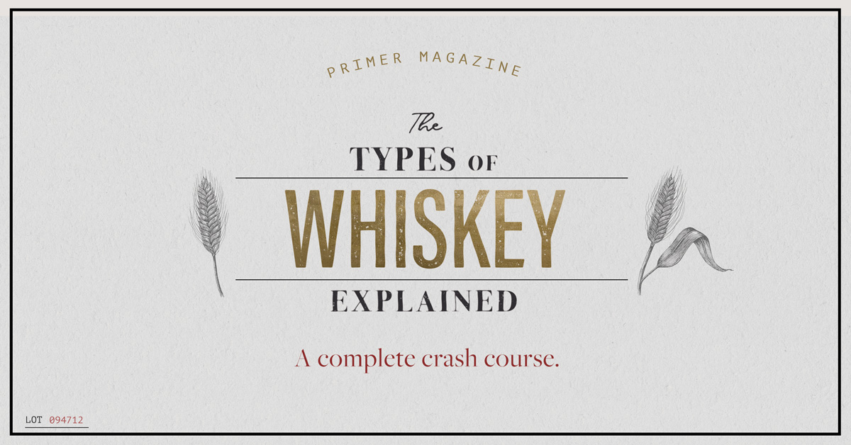Types of Whiskey Explained: Everything You Need to Know to Get Started