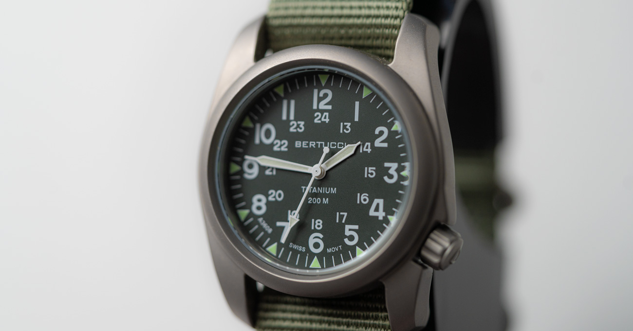 Bertucci field watch 