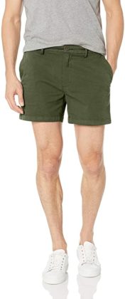 dark green chino shorts 