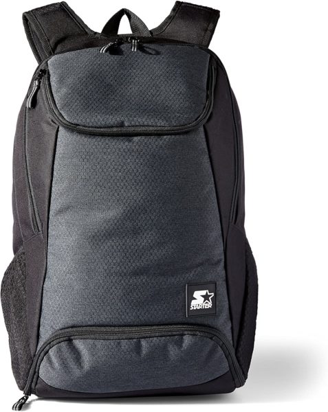 black back pack with laptop sleeve