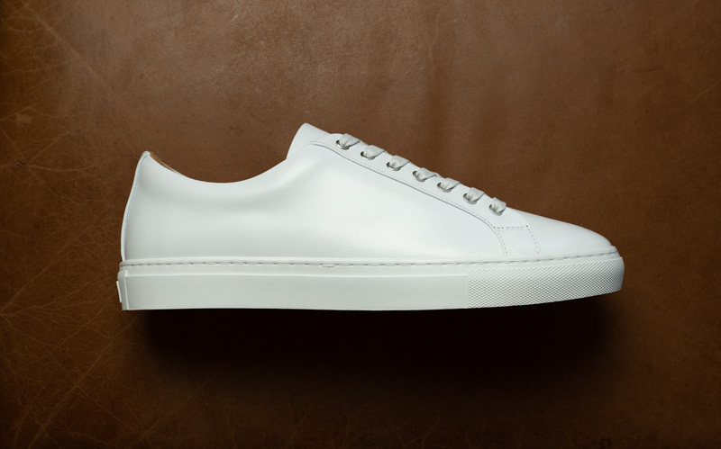 Thursday white leather sneaker