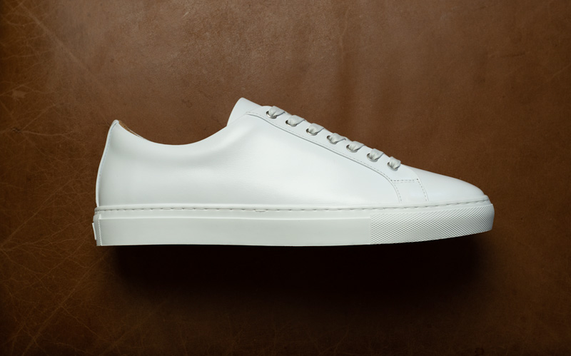 Thursday white leather sneaker