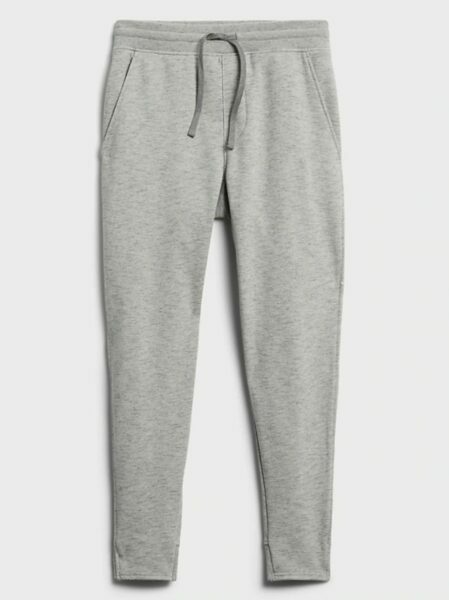 grey french terry jogger pants