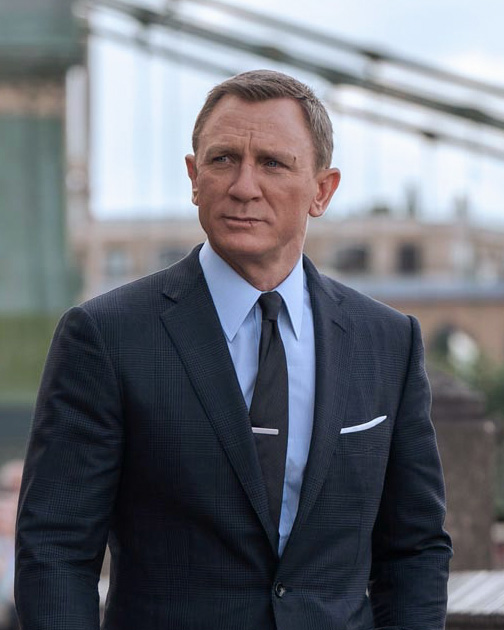 Daniel Craig's haircut from the front