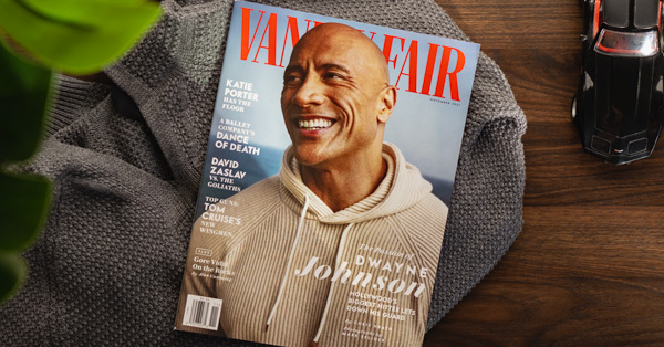 For $3,000 You Too Can Look As Good in a Hoodie As Dwayne Johnson on the Cover of Vanity Fair