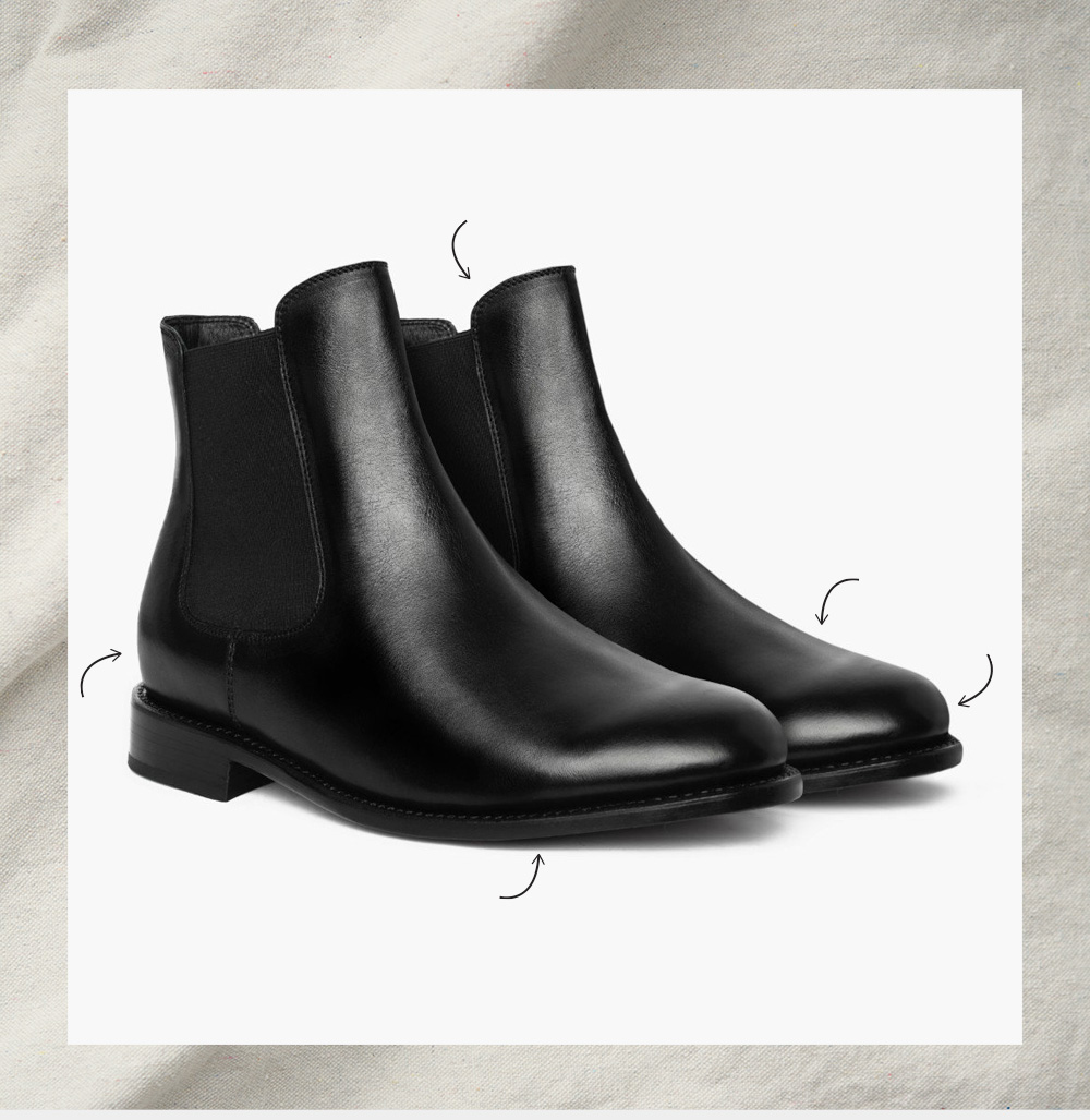 black dress boots - Chelsea boot
