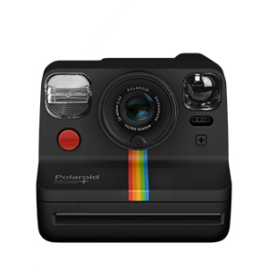 image of a black polaroid camera