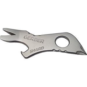 image of a metal keychain tool
