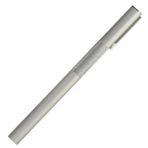image of an aluminum fountain pen
