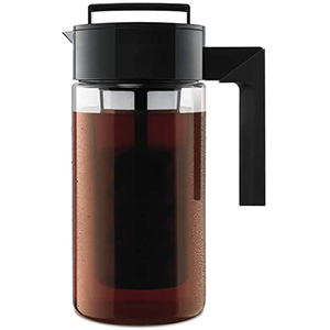 image of a glass cold crew coffee maker