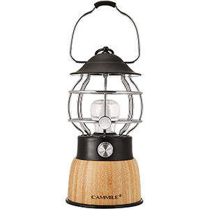 image of a camping lantern