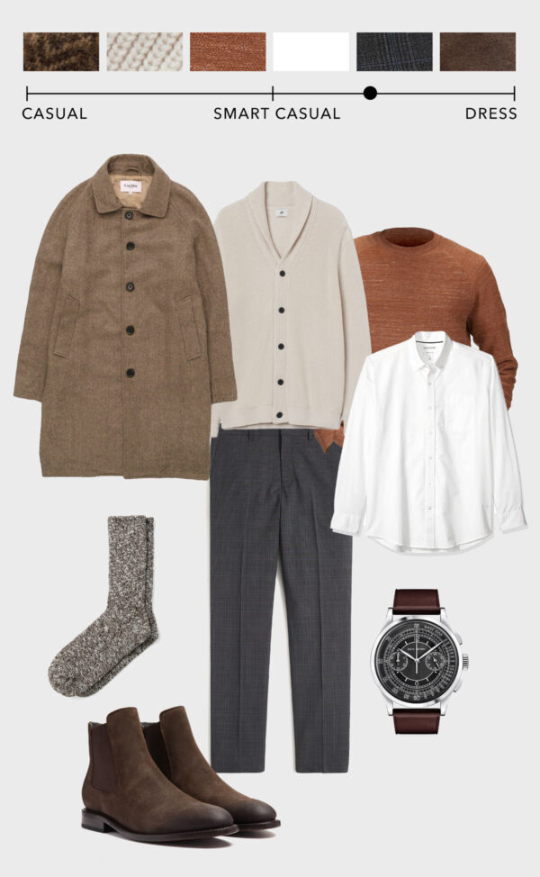 Business Casual in Winter for Men: Wear This Outfit Idea