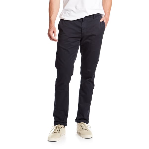 image of person wearing black chino pants