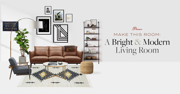 Make This Room: A Bright & Modern Living Room