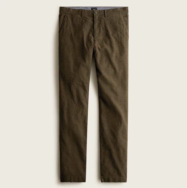 image of brown twill pants