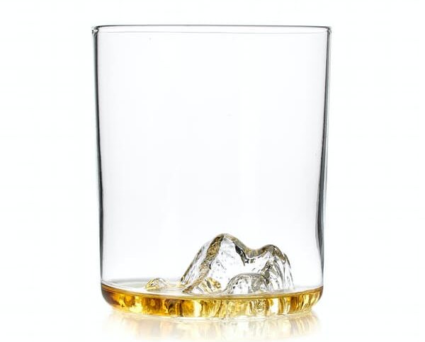 image of a whiskey rocks glass