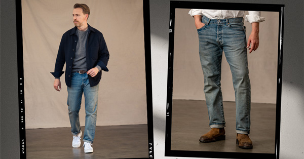 the Levi's 501 Fit in This of Looser Styles : Review, Outfits, History + Tips