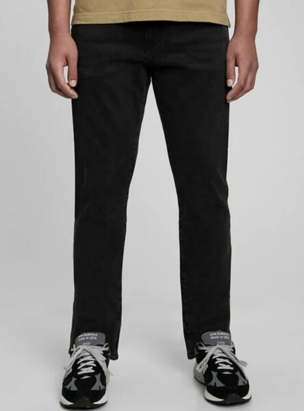 image of dark blue slim jeans