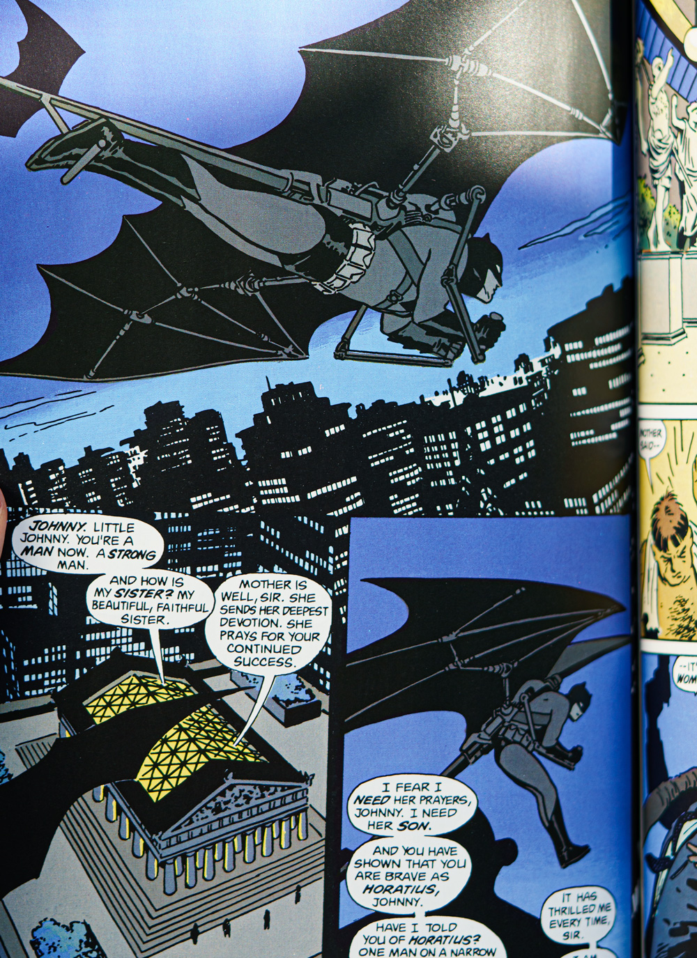 Batman Year 1 comic page