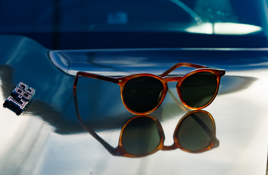 Christopher Cloos brown sunglasses