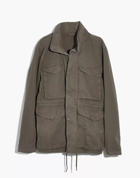 image of a brown field jacket