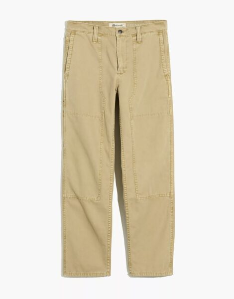 image of khaki lightweight work pants