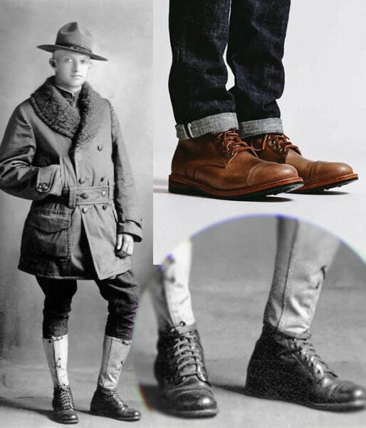 image of a collage of boot styles
