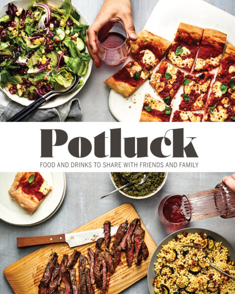 image of potluck cookbook