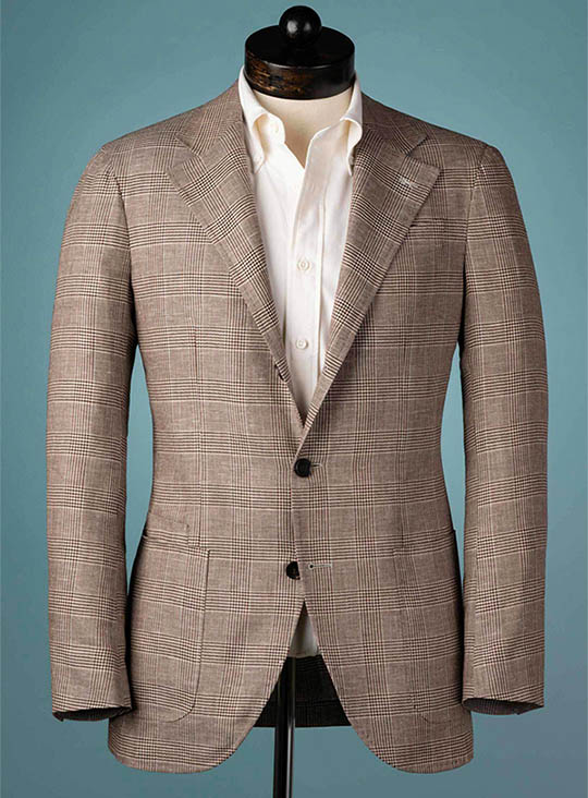 image of a prince of wales pattern sport coat