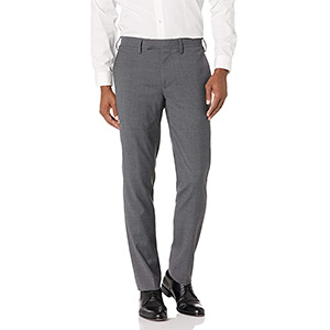 image of grey wool trouser dress pants