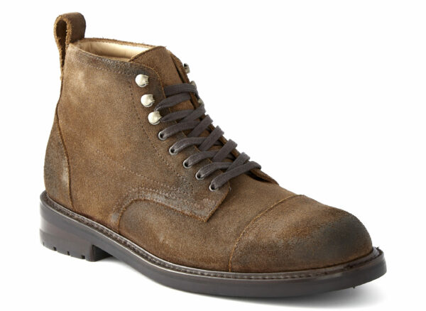 image of a brown high top boot