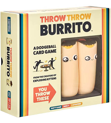 image of throw burrito game