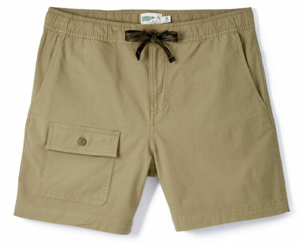 image of brown utility style shorts