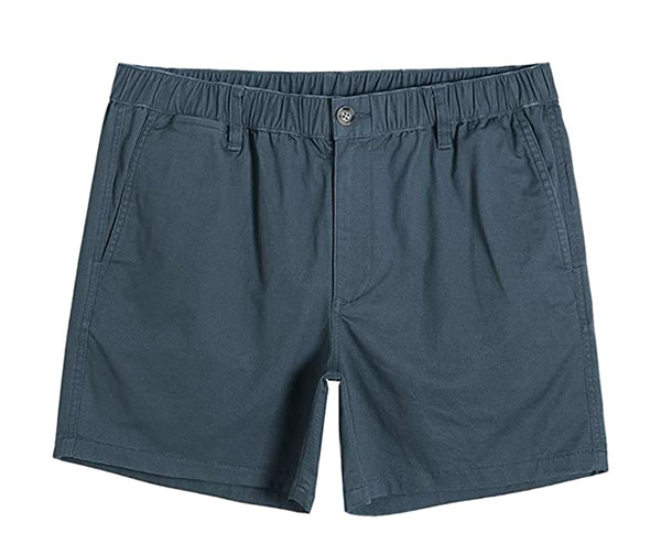 image of grey cotton shorts